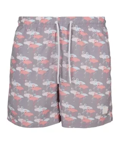 Best Sale 😍 Urban Classics Flamingo Pattern Swim Shorts In Purple 😀 -Maddox Shop unnamed file 1034