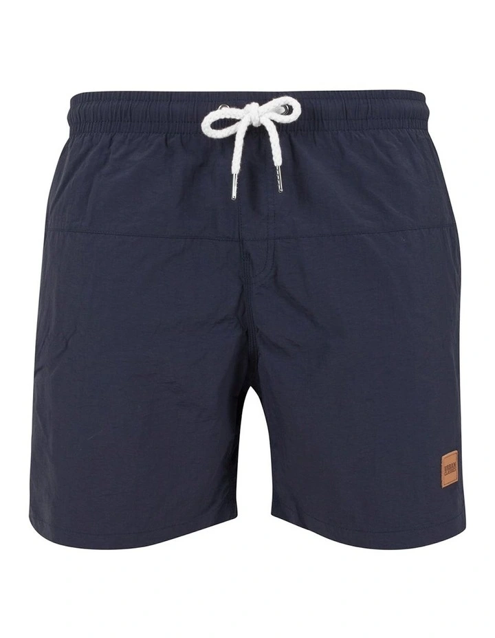 Flash Sale π Urban Classics Block Swim Shorts In Navy π 7 Flash Sale π Urban Classics Block Swim Shorts In Navy π - Image 5