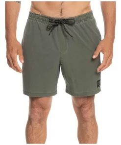 Wholesale 🌟 Quiksilver Mongrel Stretch Volley 17" Boardshort In Grape Leaf 🎉