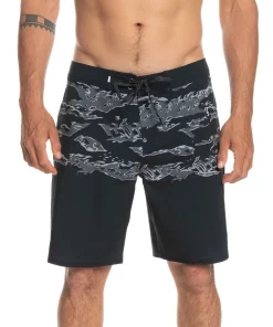 Best Pirce 💯 Quiksilver Surfsilk Five 0 19" Boardshort In Black 🎉