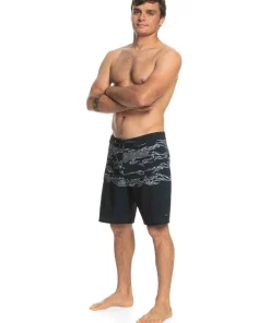 Best Pirce 💯 Quiksilver Surfsilk Five 0 19" Boardshort In Black 🎉 -Maddox Shop unnamed file 1126