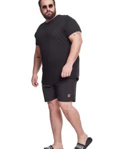 Cheap 😉 Urban Classics Block Swim Shorts In Black 🎁