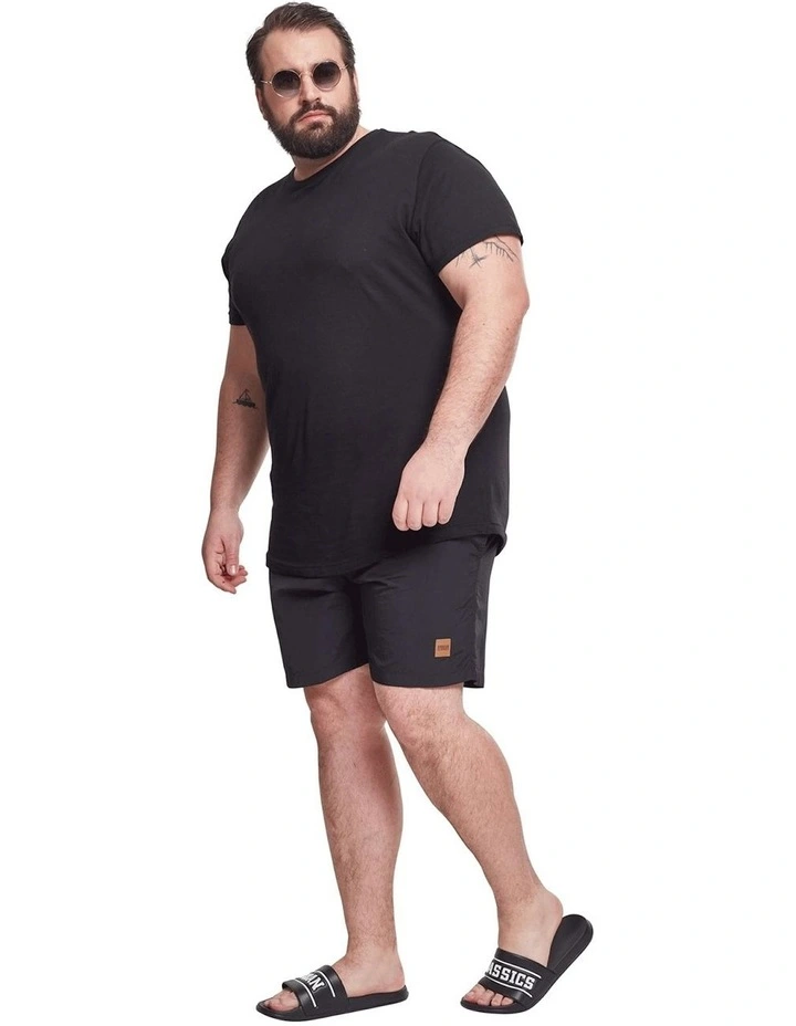 Cheap π Urban Classics Block Swim Shorts In Black π 3 Cheap π Urban Classics Block Swim Shorts In Black π