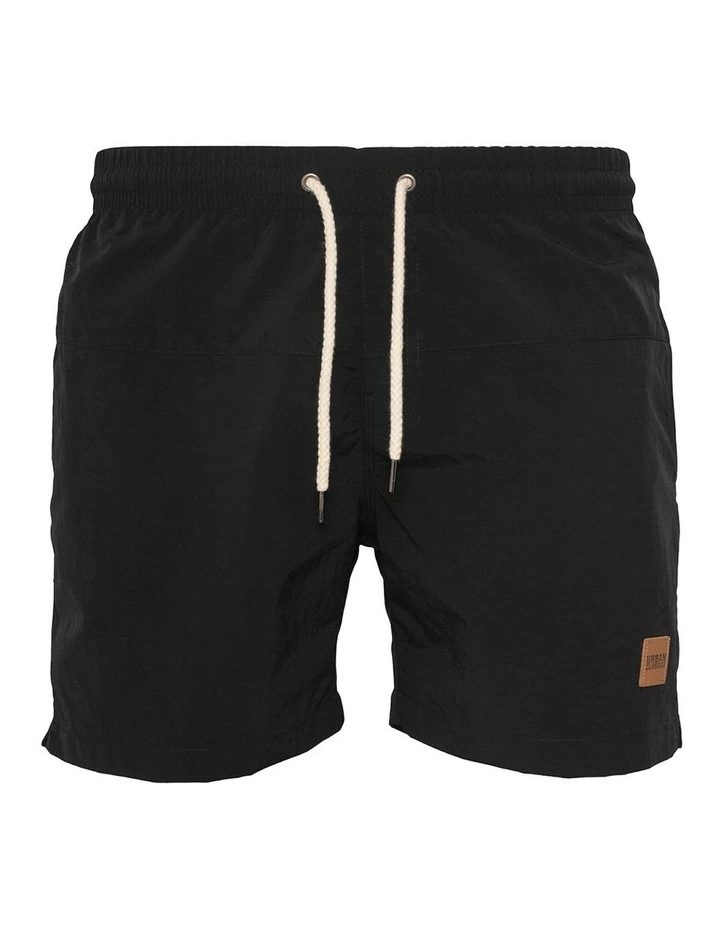Cheap π Urban Classics Block Swim Shorts In Black π 6 Cheap π Urban Classics Block Swim Shorts In Black π - Image 4