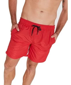 Budget ⌛ Coast Clothing Co Basic Board Shorts In Red 🎉 -Maddox Shop unnamed file 1188