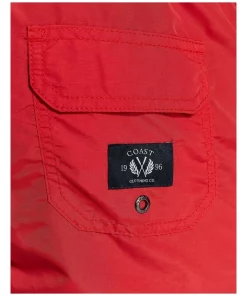 Budget ⌛ Coast Clothing Co Basic Board Shorts In Red 🎉 -Maddox Shop unnamed file 1189