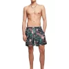 Cheap 👍 Urban Classics Floral Pattern Swim Shorts In Multi 🧨