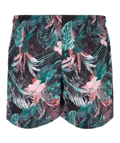 Cheap 👍 Urban Classics Floral Pattern Swim Shorts In Multi 🧨 -Maddox Shop unnamed file 1195