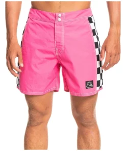 Promo 💯 Quiksilver Original Arch 16 Inch Boardshorts In Shocking Pink ⌛