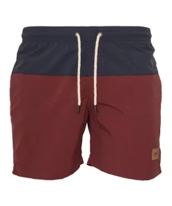 Promo 🤩 Urban Classics Block Swim Shorts In Burgundy 🥰 -Maddox Shop unnamed file 1242