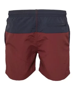 Promo 🤩 Urban Classics Block Swim Shorts In Burgundy 🥰 -Maddox Shop unnamed file 1243