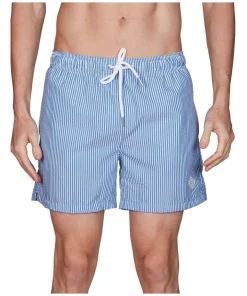 Cheap 👍 Gant Seersucker Swim Short Blue ❤️