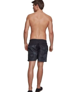 Budget 🧨 Urban Classics Block Swim Shorts In Black 😀 -Maddox Shop unnamed file 1267