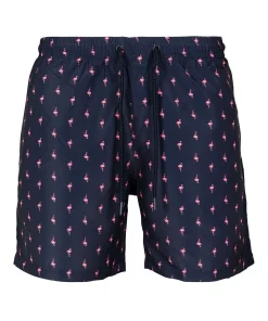 Best deal 🧨 Urban Classics Flamingo Pattern Swim Shorts In Navy 😀 -Maddox Shop unnamed file 1277