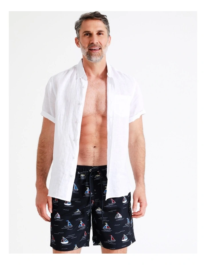 Flash Sale π Reserve Swim Sailboats Shorts In Navy π 9 Flash Sale π Reserve Swim Sailboats Shorts In Navy π - Image 7