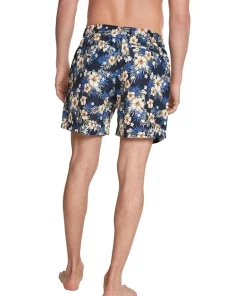 Deals ⌛ Urban Classics Hibiscus Pattern Swim Shorts In Navy 🛒 -Maddox Shop unnamed file 1325