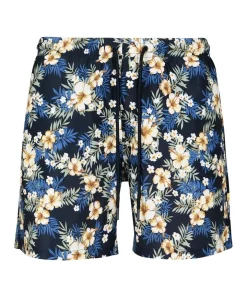 Deals ⌛ Urban Classics Hibiscus Pattern Swim Shorts In Navy 🛒 -Maddox Shop unnamed file 1326