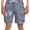 Buy 👍 Quiksilver Original Overdye Arch 18 Boardshorts Grey ✔️
