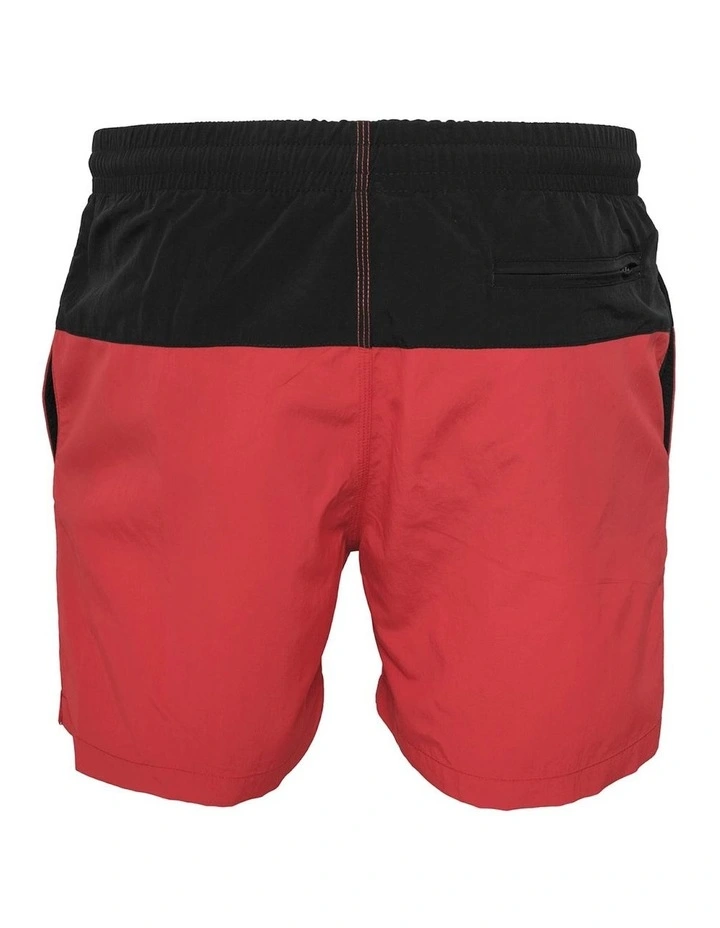 Wholesale β€οΈ Urban Classics Block Swim Shorts In Black/Red π 7 Wholesale β€οΈ Urban Classics Block Swim Shorts In Black/Red π - Image 5