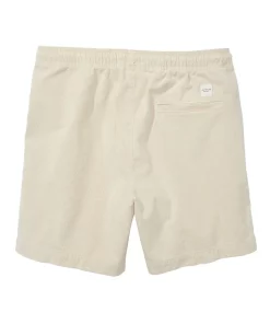 Best Sale 🔔 American Eagle AE Flex 5.5" Corduroy Trekker Jogger Short In Cream 🛒 -Maddox Shop unnamed file 147