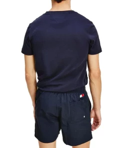 Outlet 🛒 Tommy Hilfiger Solid Flag Swimshort In Desert Sky ✨ -Maddox Shop unnamed file 1508