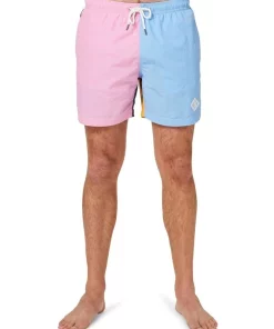 Best reviews of 🥰 Blazer Newport Multi Panel Swim Short In Multi ⭐