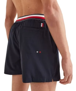 New ❤️ Tommy Hilfiger Classic Waistband Swimshort In Navy ⌛ -Maddox Shop unnamed file 1525