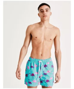 Best Sale 🔥 Kenji Swim Flamingos Swim Short In Blue 😉 -Maddox Shop unnamed file 1543