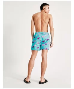 Best Sale 🔥 Kenji Swim Flamingos Swim Short In Blue 😉 -Maddox Shop unnamed file 1545