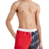 Cheapest ❤️ Tommy Hilfiger True Tommy Slim Fit Short Swimshort In Red/Navy ✨ -Maddox Shop unnamed file 1577