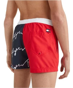 Cheapest ❤️ Tommy Hilfiger True Tommy Slim Fit Short Swimshort In Red/Navy ✨ 7 Cheapest ❤️ Tommy Hilfiger True Tommy Slim Fit Short Swimshort In Red/Navy ✨ -Maddox Shop unnamed file 1579