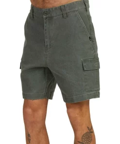Flash Sale 👏 Quiksilver Crowded Cargo Short Green ⭐ -Maddox Shop unnamed file 158
