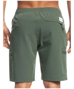 Best Pirce ❤️ Quiksilver Elastic Cargo 19 Recycled Amphibian Boardshorts Green 👏 -Maddox Shop unnamed file 1586