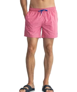 Coupon π― Gant Basic Swim Shorts Classic Fit In Rapture Rose π