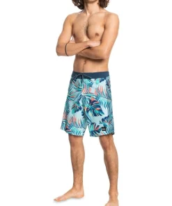 Promo ⌛ Quiksilver Highlite Arch 19" Boardshort In Blue ✔️ -Maddox Shop unnamed file 1603
