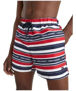 Top 10 😀 Tommy Hilfiger Chalk Stripe Swim Short In Multi ✔️ -Maddox Shop unnamed file 1606
