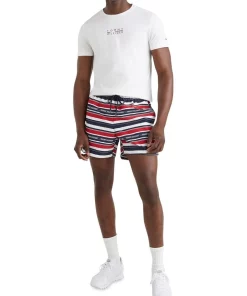 Top 10 😀 Tommy Hilfiger Chalk Stripe Swim Short In Multi ✔️ -Maddox Shop unnamed file 1607