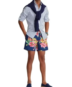 Budget ⌛ Polo Ralph Lauren 5.75-Inch Traveler Classic Swim Trunk ✔️