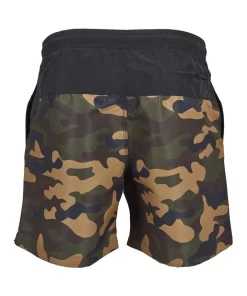 Flash Sale 😀 Urban Classics Block Swim Shorts In Brown Multi ✔️ -Maddox Shop unnamed file 1670