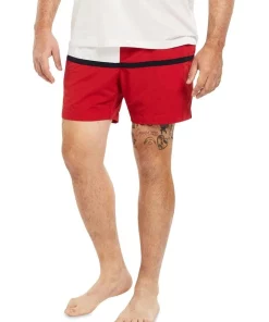 Best reviews of 🔔 Tommy Hilfiger Big & Tall Core Flag Swim Short In Red 😍 -Maddox Shop unnamed file 1673