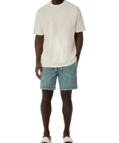 Deals π€© Industrie The Acid Wash Bahama Swim Short In Teal π