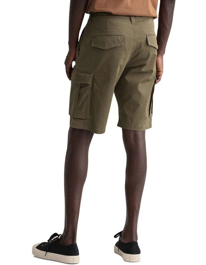 Outlet π Gant Relaxed Twill Cargo Short In Racing Green π€© 5 Outlet π Gant Relaxed Twill Cargo Short In Racing Green π€© - Image 3