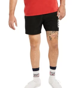 Promo 😍 Tommy Hilfiger Big & Tall Tommy 👖 Jeans Swim Short In Black 💯 -Maddox Shop unnamed file 1764