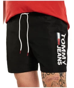 Promo 😍 Tommy Hilfiger Big & Tall Tommy 👖 Jeans Swim Short In Black 💯 -Maddox Shop unnamed file 1765