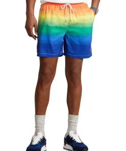 Outlet π― Polo Ralph Lauren 5.75-Inch Traveler Classic Swim Trunk In Multi β€οΈ
