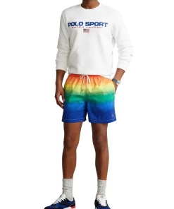 Outlet 💯 Polo Ralph Lauren 5.75-Inch Traveler Classic Swim Trunk In Multi ❤️ -Maddox Shop unnamed file 1768