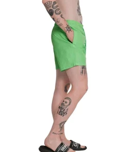 Deals 🤩 Urban Classics Block Swim Shorts In Neon Green 🎉 -Maddox Shop unnamed file 1776