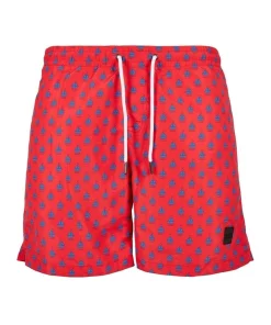 Buy 🧨 Urban Classics Yacht Pattern Swim Shorts In Red 🔥 -Maddox Shop unnamed file 1800