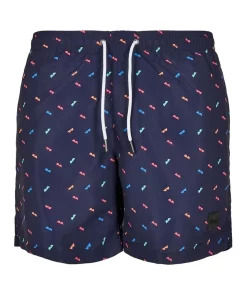 Top 10 ✔️ Urban Classics 👓 Sunglasses Pattern Swim Shorts In Navy 😀 -Maddox Shop unnamed file 1820