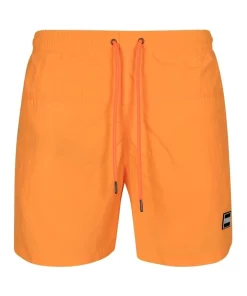 Flash Sale 🌟 Urban Classics Block Swim Shorts In Neon Orange 🎉 -Maddox Shop unnamed file 1839